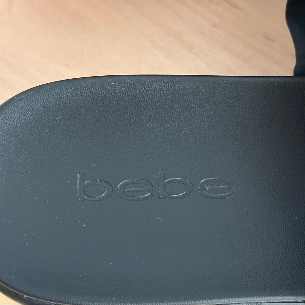 bebe platform sandals 9 - Picture 4 of 6